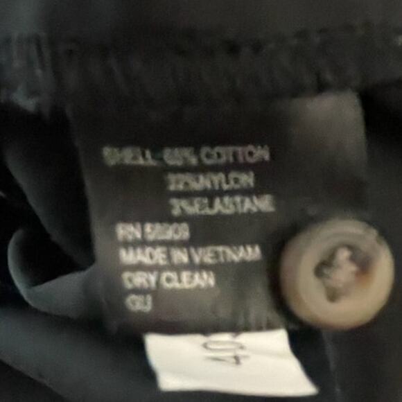 Preston & York Black Tunic Top - Women’s Medium - Career Interview Stretchy-EUC - Picture 5 of 8